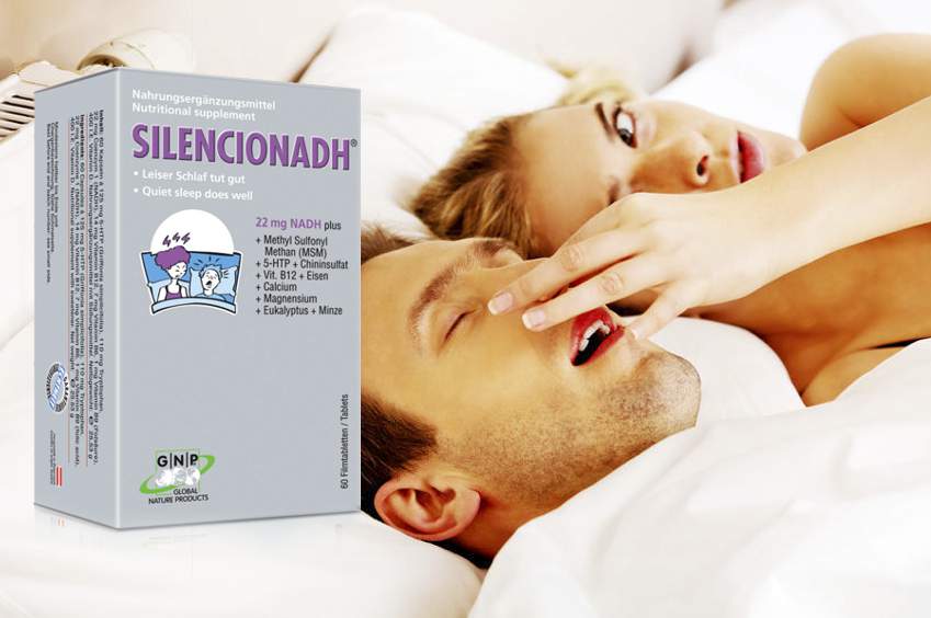 schnarchfrei durch NADH, MSM und 5-HTP